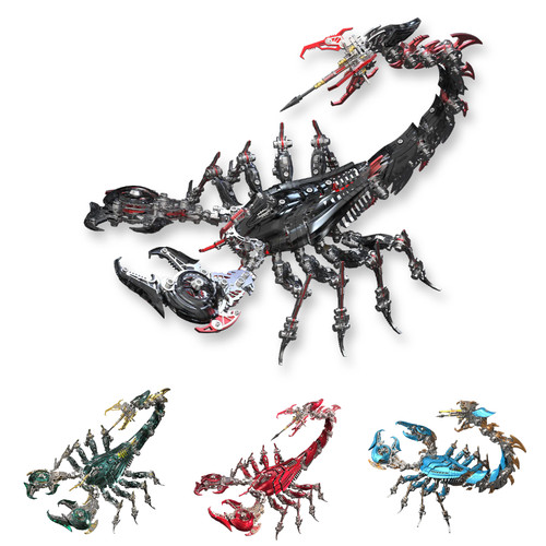 Kit puzzle meccanico - puzzle, scorpione