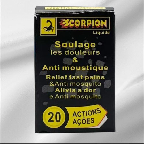 Scorpion oil analgesic pain - ,