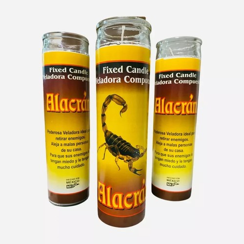 Set alacran veladora - alacran,